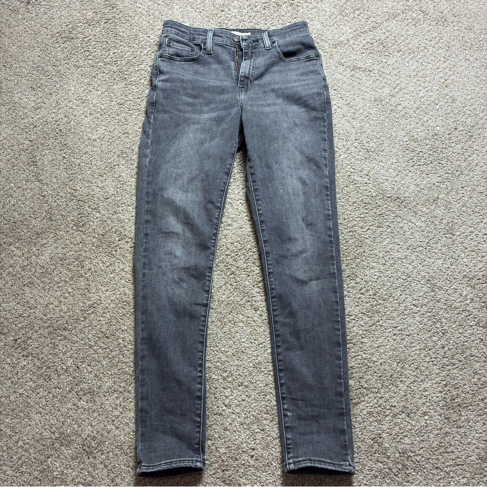 Levi's Charcoal Skinny Jeans Size 29
